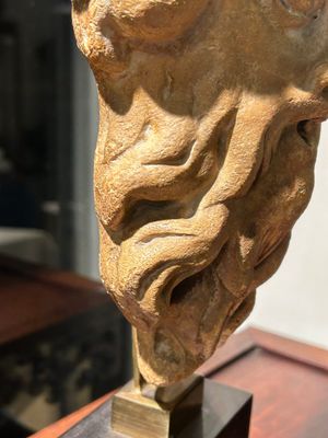 A Hellenistic or Roman marble 'Pan' fountain head, Italy, probably 3rd/2nd C. B.C. — photo 24