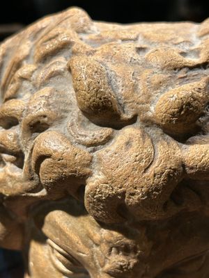 A Hellenistic or Roman marble 'Pan' fountain head, Italy, probably 3rd/2nd C. B.C. — photo 28