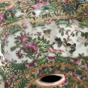 19世纪 广彩绣墩  — 照片 22