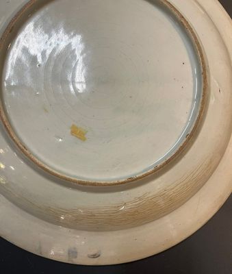 A Japanese Arita blue and white dish with VOC monogram, Edo, 17th C. — 照片 6