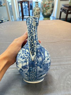 A Japanese Arita blue and white jug and a silver-mounted tankard, Edo, 17/18th C. — 照片 12