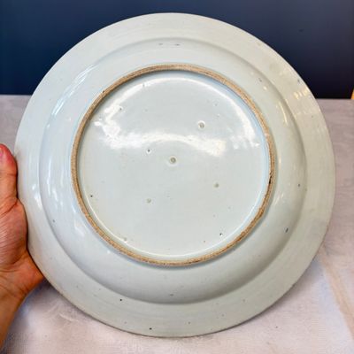 A Japanese blue and white dish and a Japanese Imari dish — foto 7