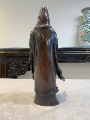 A Japanese bronze Kannon, Meiji, 19/20th C. — photo 4