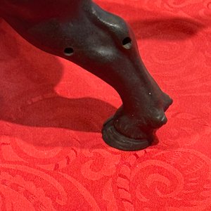 A Japanese bronze okimono of a tiger and a bull, signed Sano Takachika 佐野隆親, Meiji, 19th C. — photo 11
