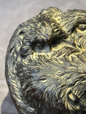 A Japanese bronze okimono with three monkeys, Yoshinobu seal mark, Meiji period — 照片 7