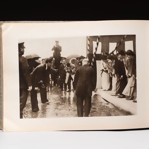 A Japanese commemorative album of the Tokyo–London Eurasia flight record, dated 1937 — photo 3