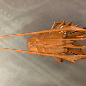 A Japanese copper 'jizai' okimono lobster, signed Myochin, Showa, 20th C. — 照片 14