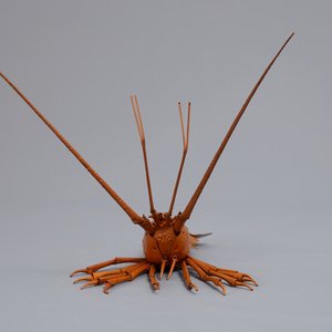 A Japanese copper 'jizai' okimono lobster, signed Myochin, Showa, 20th C. — 照片 3