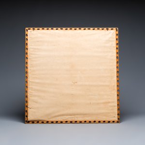 A Japanese embroidered silk 'Dragons' panel — foto 3