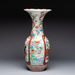 A Japanese Imari vase with narrative design, Meiji, late 19th C. — foto 4