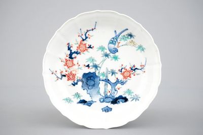 Une assiette en porcelaine de Japon, Kakiemon, 18ème