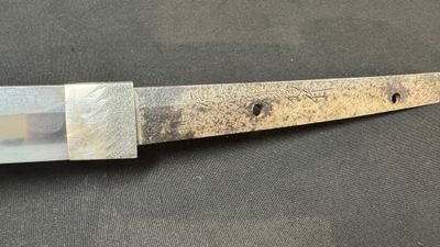 A Japanese katana, signed Ishidō Teruhide saku, with koshirae and shirasaya, Shōwa, 20th C. — foto 46