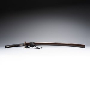 A Japanese katana, signed Ishidō Teruhide saku, with koshirae and shirasaya, Shōwa, 20th C. — foto 3