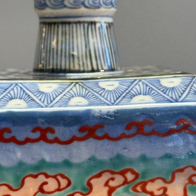Ko-Imari bottle  Edo 1680-1710 (R7939) — foto 7