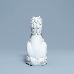 A Japanese Koransha model of a komainu, Meiji, 19th C. — 照片 3