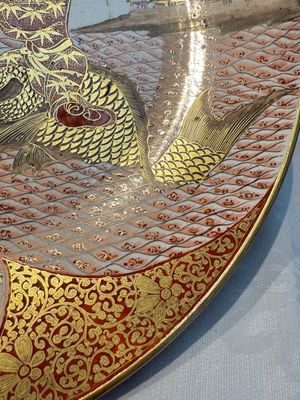 A Japanese Kutani dish with narrative design, Edo/Meiji, 19th C. — photo 6