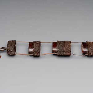 A Japanese lacquer inrō with a netsuke and an ojime, Meiji, 19th C. — photo 3