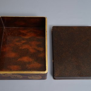 A Japanese lacquer 'suzuribako' with inner compartment, Edo or Meiji, 19th C. — photo 9