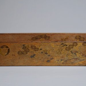A Japanese lacquer 'suzuribako' with pine tree design, Edo or Meiji, 18/19th C. — photo 6