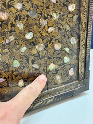 A Japanese Nanban portable lacquer cabinet, Momoyama, late 16th/early 17th C. — 照片 11