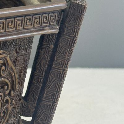A Japanese octagonal bronze censer — photo 4