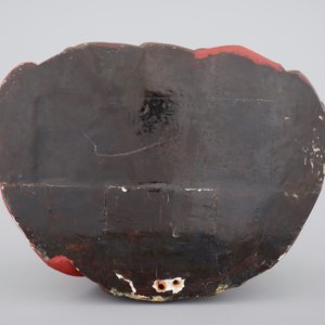 A Japanese painted wood figure of Kukai or Kobo Dashi, Edo period, 17/18th C. — photo 6
