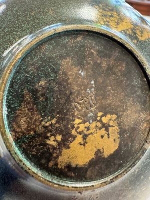 A Japanese patinated bronze vase, 20th C. — photo 13