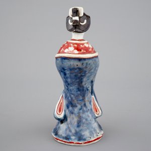 Une figure d'une bijin en porcelaine de Japon, 18ème — photo 3