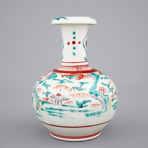 A Japanese porcelain polychrome Kendi, Kutani, 17th C. — photo 3