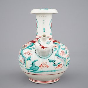 A Japanese porcelain polychrome Kendi, Kutani, 17th C. — photo 5