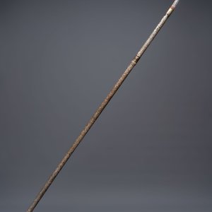 A Japanese 'raden' naginata and a wakizashi 脇差 sword with a red-lacquered saya, Edo, 17/19th C. — 照片 6
