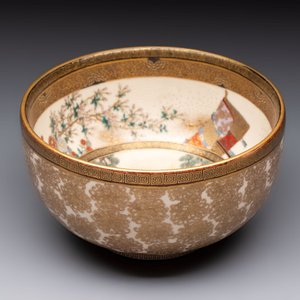 A Japanese Satsuma bowl, Yozan 陽山 mark, Meiji, 19th C. — 照片 1