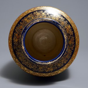 A Japanese Satsuma vase with birds and ducks, Kinkozan mark, Meiji, 19th C. — 照片 6