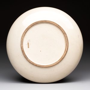 A Japanese Satsuma 'warrior' dish, Morita Tokuichi 森田 徳 mark, Meiji, 19th C. — foto 2