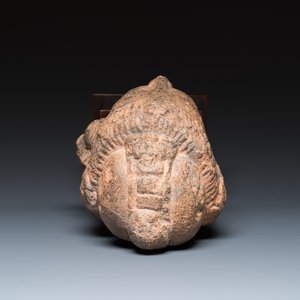 A Javanese carved andesite stone head of Shiva, Indonesia, probably 8/9th C. — photo 6