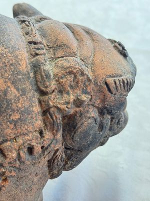 A Javanese terracotta boar-shaped money bank, probably Majapahit Kingdom, 15th C. — photo 13
