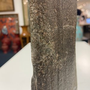 A Khmer sandstone figure of Buddha, Thailand, Lopburi period, 12/14th C. — photo 26