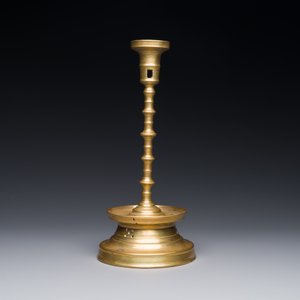 A knotted bronze candlestick, Southern Netherlands, probably 16th C. — photo 3