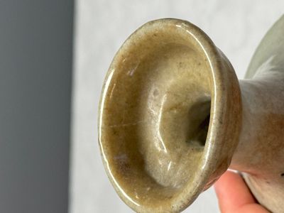 A Korean cream-glazed bottle vase — photo 9