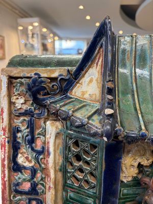 A large and fine Chinese polychrome-glazed Shiwan stoneware group of immortals, 19th C. — photo 4