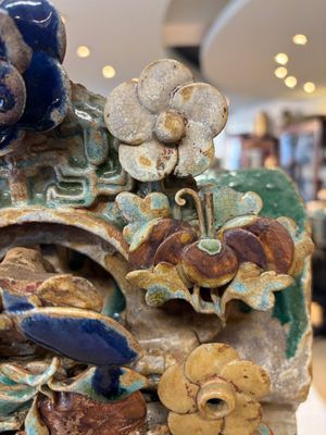 A large and fine Chinese polychrome-glazed Shiwan stoneware group of immortals, 19th C. — photo 8