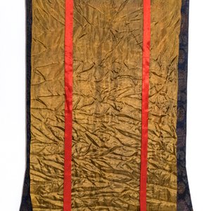A large and fine inscribed 'mandala' thangka with decorated back, Tibet, 19th C. — 照片 2