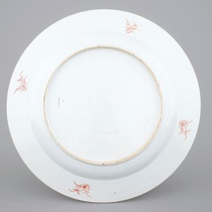 A large and perfect Chinese export porcelain dish, Yongzheng, 1722-1735 — photo 2