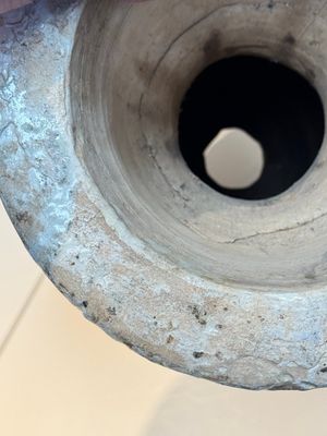 A large Annamese or Vietnamese blue and white inscribed altar vase, 16th C. — photo 19