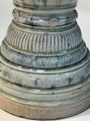 A large Annamese or Vietnamese blue and white inscribed altar vase, 16th C. — photo 9