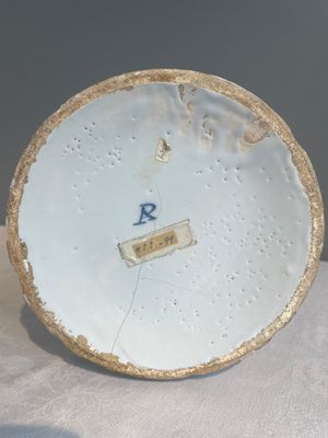 A large blue and white Dutch Delft albarello, inscribed 'Rosar:Pallidar', 18th C. — foto 14