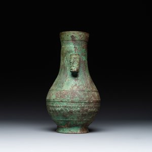 A large bronze arrow vase, 'touhu 投壺', Song/Yuan — foto 4