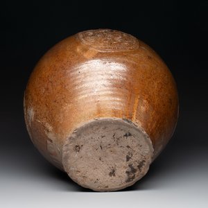 A large brown-glazed stoneware bellarmine jug, 17th C. — photo 7