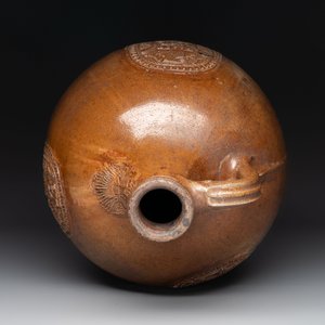 A large brown-glazed stoneware bellarmine jug, 17th C. — photo 6