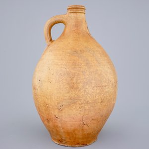 A large brown-glazed stoneware bellarmine jug, 18th C. — 照片 4